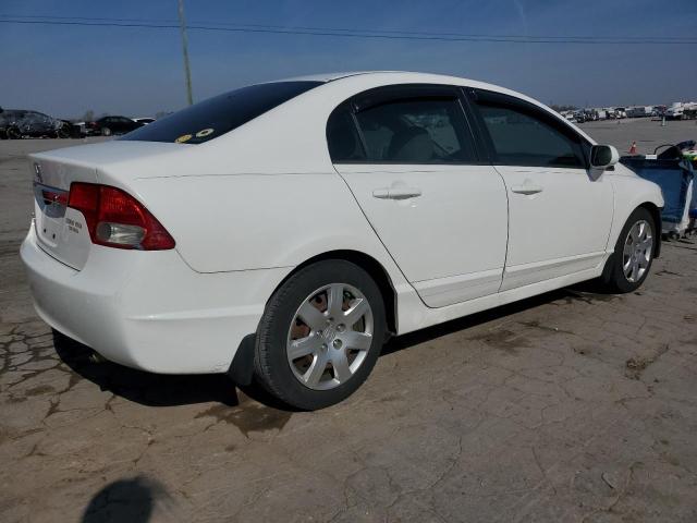 2HGFA1F52AH523034 - 2010 HONDA CIVIC LX WHITE photo 3