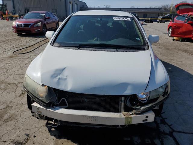 2HGFA1F52AH523034 - 2010 HONDA CIVIC LX WHITE photo 5