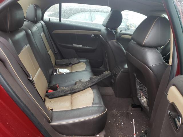 1G1ZE5E13BF326844 - 2011 CHEVROLET MALIBU LTZ მუქწითელი ფოტო 10