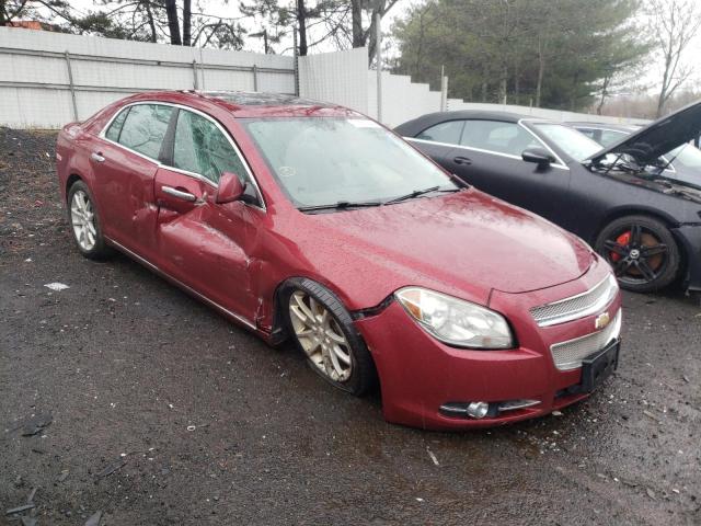 1G1ZE5E13BF326844 - 2011 CHEVROLET MALIBU LTZ MAROON photo 4