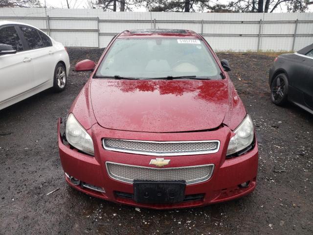 1G1ZE5E13BF326844 - 2011 CHEVROLET MALIBU LTZ მუქწითელი ფოტო 5