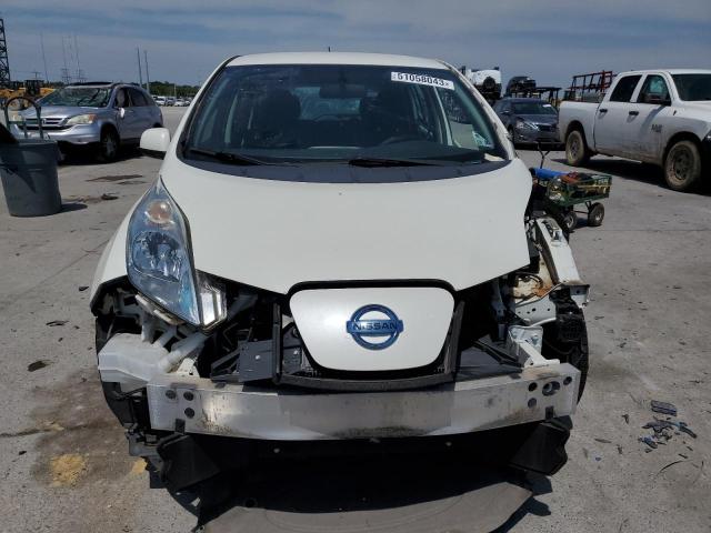 1N4BZ0CP1GC313418 - 2016 NISSAN LEAF SV WHITE photo 5