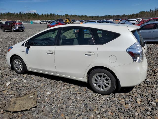 JTDZN3EU5D3221300 - 2013 TOYOTA PRIUS V WHITE photo 2