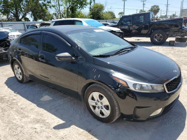 3KPFK4A79HE101306 - 2017 KIA FORTE LX BLACK photo 4