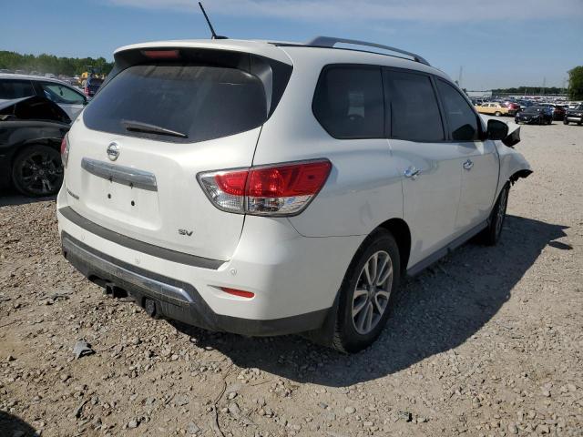 5N1AR2MN4EC646011 - 2014 NISSAN PATHFINDER S WHITE photo 3