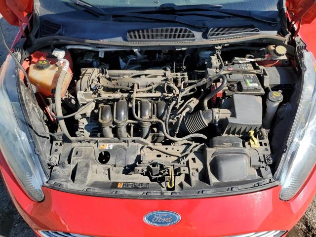 3FADP4BJXEM228186 - 2014 FORD FIESTA SE RED photo 11