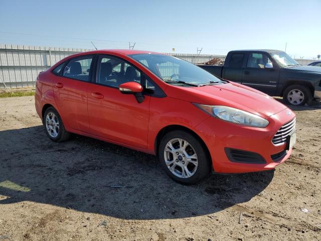 3FADP4BJXEM228186 - 2014 FORD FIESTA SE RED photo 4