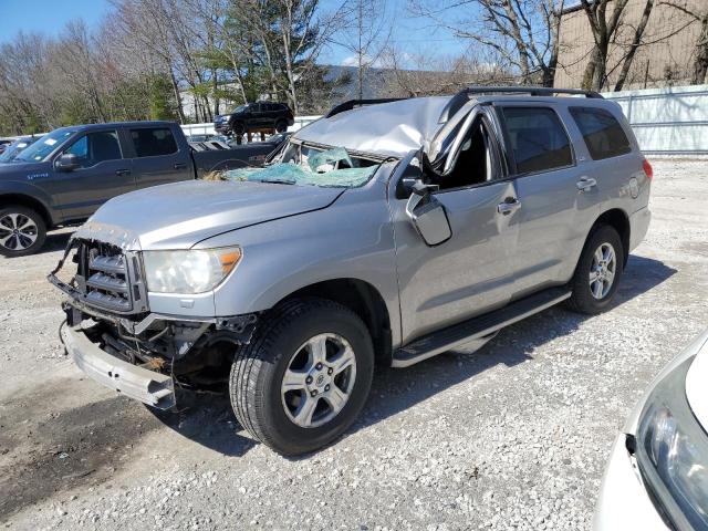 5TDBY64A78S011609 - 2008 TOYOTA SEQUOIA SR5 SILVER photo 1