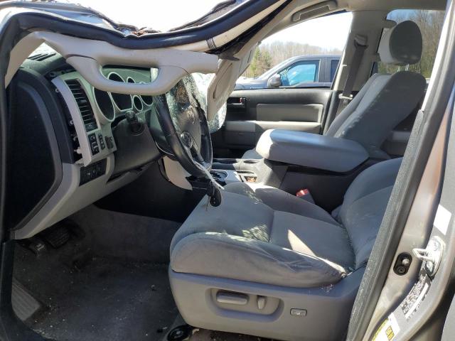 5TDBY64A78S011609 - 2008 TOYOTA SEQUOIA SR5 SILVER photo 7