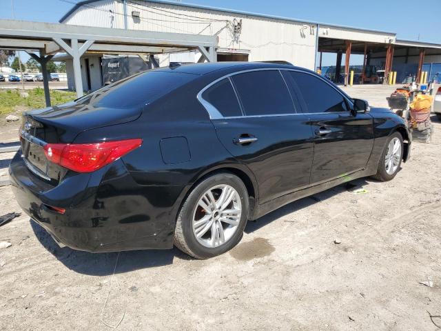 JN1BV7AR2FM404678 - 2015 INFINITI Q50 BASE BLACK photo 3