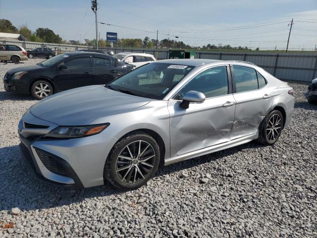4T1G11AK0PU770148 - 2023 TOYOTA CAMRY SE NIGHT SHADE SILVER photo 1