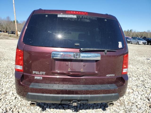 5FNYF4H51BB087775 - 2011 HONDA PILOT EXL PURPLE photo 6