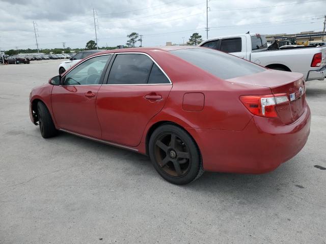 4T4BF1FKXCR254934 - 2012 TOYOTA CAMRY BASE RED photo 2