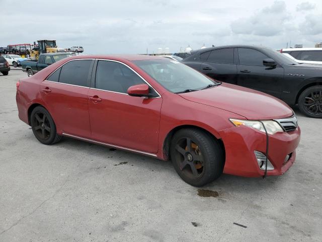 4T4BF1FKXCR254934 - 2012 TOYOTA CAMRY BASE RED photo 4