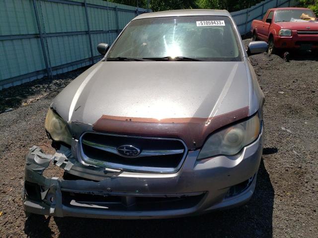 4S3BL616497231364 - 2009 SUBARU LEGACY 2.5I SILVER photo 5