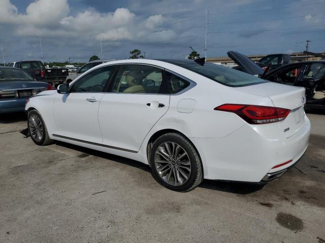 KMHGN4JE3FU017986 - 2015 HYUNDAI GENESIS 3.8L WHITE photo 2