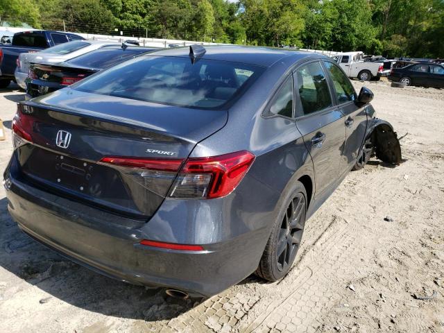 2HGFE2F56NH597704 - 2022 HONDA CIVIC SPORT 灰色 照片 3