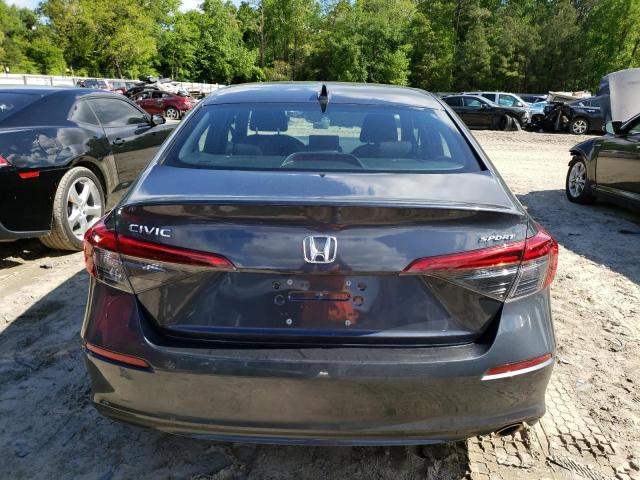 2HGFE2F56NH597704 - 2022 HONDA CIVIC SPORT 灰色 照片 6
