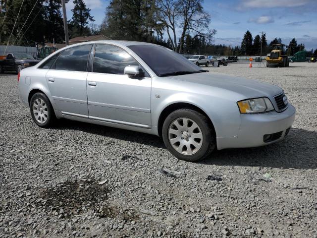 WAUJT64BX2N102242 - 2002 AUDI A6 3 SILVER photo 4