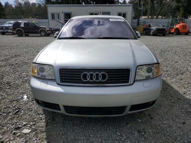 WAUJT64BX2N102242 - 2002 AUDI A6 3 SILVER photo 5