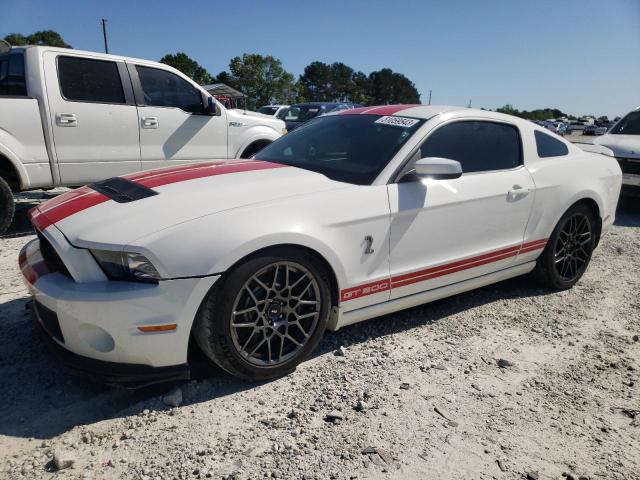 1ZVBP8JZ8D5257171 - 2013 FORD MUSTANG SHELBY GT500 WHITE photo 1