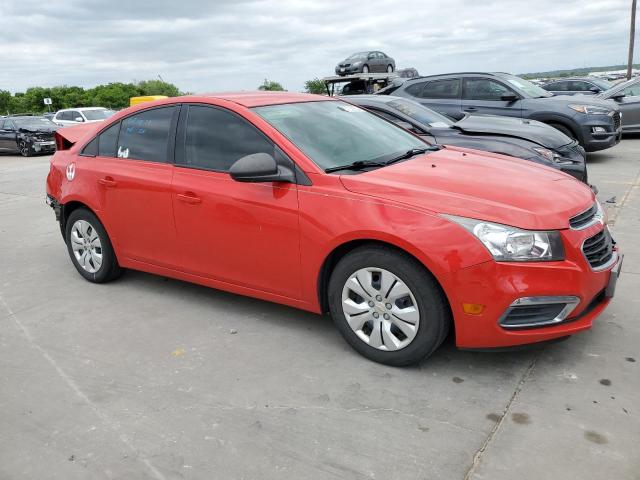 1G1PA5SH9F7106158 - 2015 CHEVROLET CRUZE LS RED photo 4