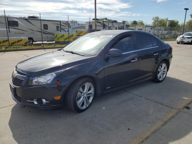 1G1PG5SB6E7337026 - 2014 CHEVROLET CRUZE LTZ CHARCOAL photo 1