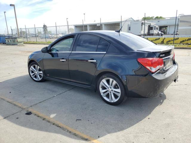 1G1PG5SB6E7337026 - 2014 CHEVROLET CRUZE LTZ CHARCOAL photo 2