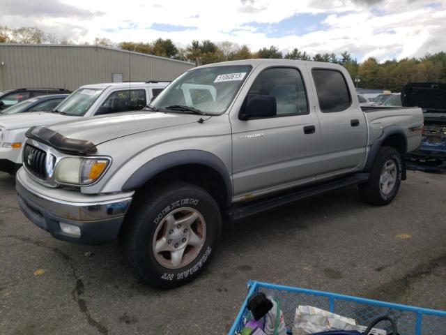 5TEGN92N71Z857530 - 2001 TOYOTA TACOMA DOUBLE CAB PRERUNNER SILVER photo 1