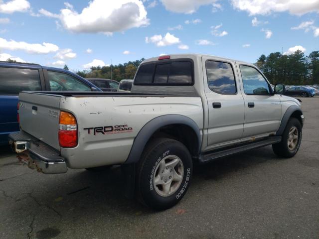 5TEGN92N71Z857530 - 2001 TOYOTA TACOMA DOUBLE CAB PRERUNNER SILVER photo 3