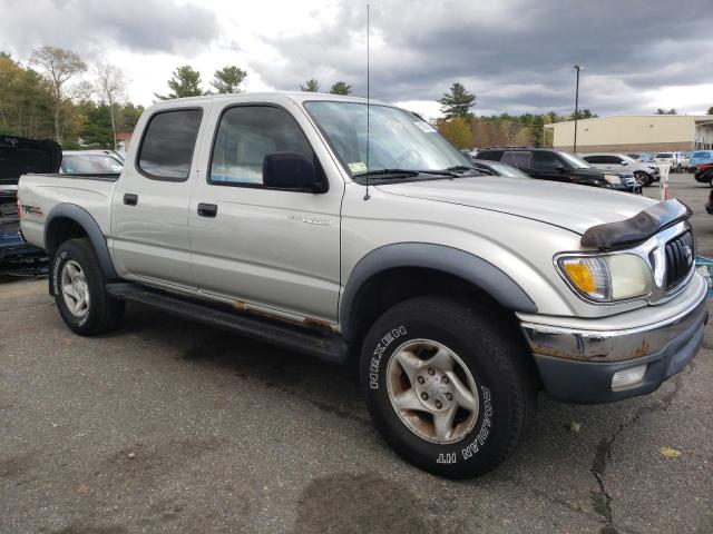 5TEGN92N71Z857530 - 2001 TOYOTA TACOMA DOUBLE CAB PRERUNNER SILVER photo 4