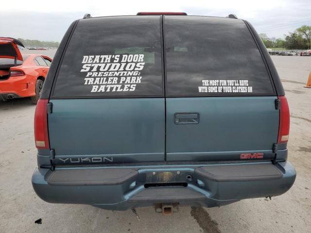 1GKEK13R6YR137830 - 2000 GMC YUKON DENALI GREEN photo 6