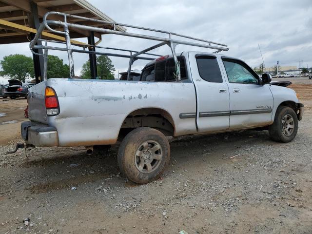 5TBRT3417YS014529 - 2000 TOYOTA TUNDRA ACCESS CAB ვერცხლისფერი ფოტო 3