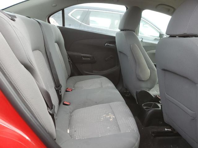 1G1JA5SHXC4129595 - 2012 CHEVROLET SONIC LS RED photo 10