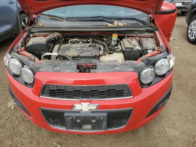 1G1JA5SHXC4129595 - 2012 CHEVROLET SONIC LS RED photo 11