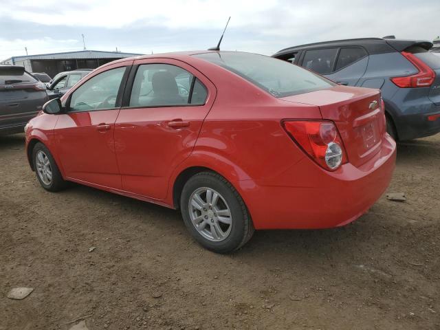 1G1JA5SHXC4129595 - 2012 CHEVROLET SONIC LS RED photo 2