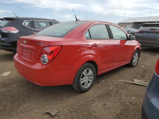 1G1JA5SHXC4129595 - 2012 CHEVROLET SONIC LS RED photo 3