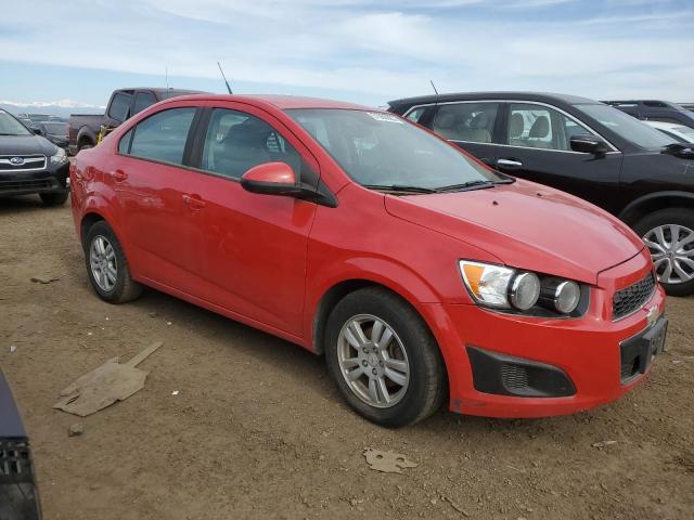 1G1JA5SHXC4129595 - 2012 CHEVROLET SONIC LS RED photo 4