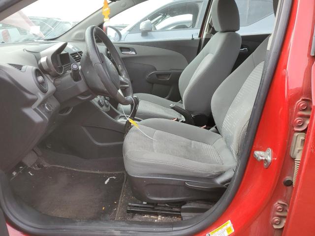 1G1JA5SHXC4129595 - 2012 CHEVROLET SONIC LS RED photo 7
