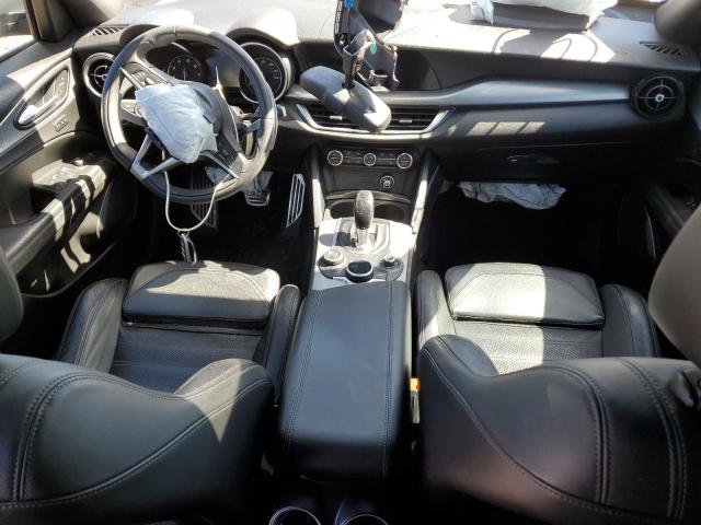 ZASFAKNN6J7B86814 - 2018 ALFA ROMEO STELVIO TI SPORT GRAY photo 8