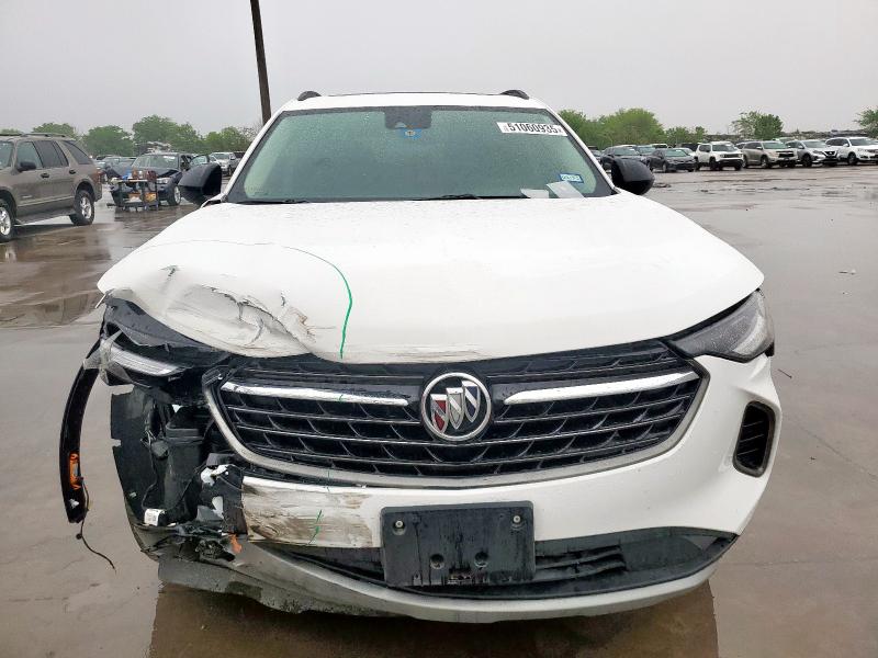 LRBFZNR40ND161711 - 2022 BUICK ENVISION ESSENCE أبيض صورة 5