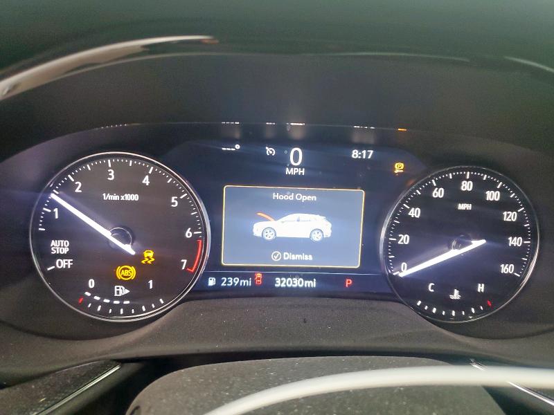 LRBFZNR40ND161711 - 2022 BUICK ENVISION ESSENCE أبيض صورة 9