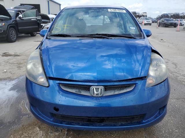 JHMGD38697S044220 - 2007 HONDA FIT S 蓝色 照片 5