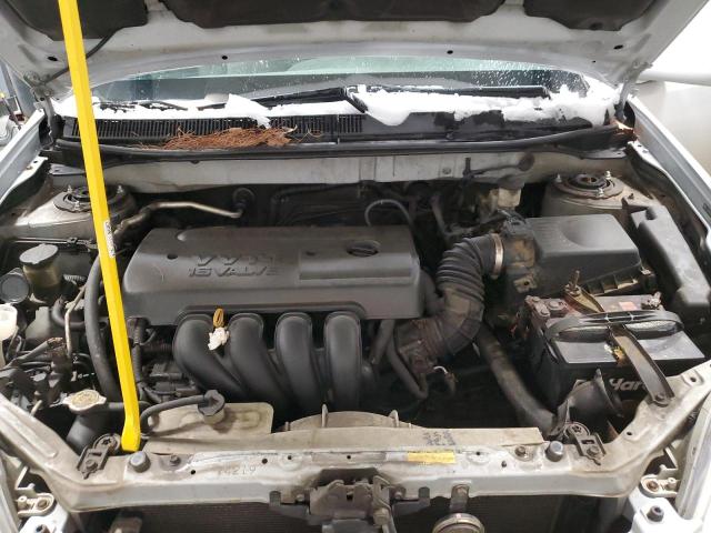 2T1KR30E07C665413 - 2007 TOYOTA COROLLA MA XR SILVER photo 11