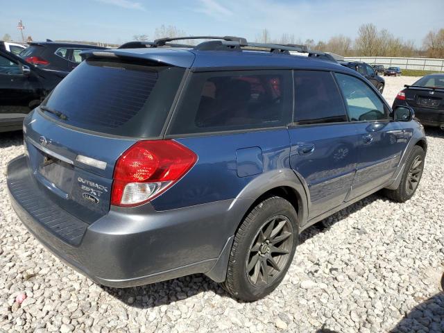 4S4BP86C284330310 - 2008 SUBARU OUTBACK 3.0R LL BEAN BLUE photo 3