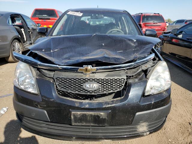 KNADE163086409616 - 2008 KIA RIO 5 SX BLACK photo 5