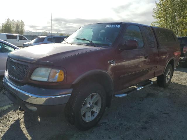 2FTRX18L43CA06159 - 2003 FORD F150 BURGUNDY photo 1