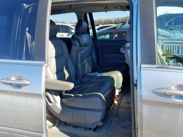 5FNRL38735B086091 - 2005 HONDA ODYSSEY EXL SILVER photo 6