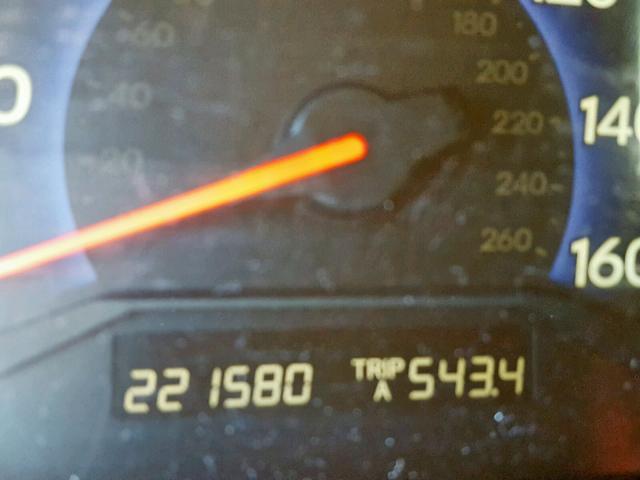 5FNRL38735B086091 - 2005 HONDA ODYSSEY EXL SILVER photo 8