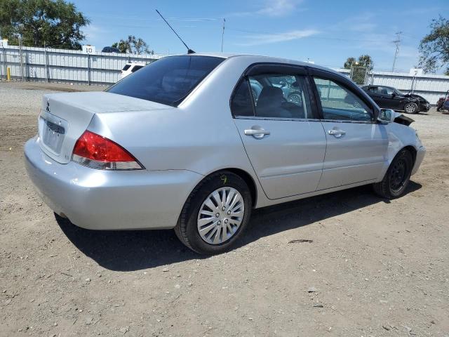 JA3AJ36E34U021542 - 2004 MITSUBISHI LANCER LS SILVER photo 3